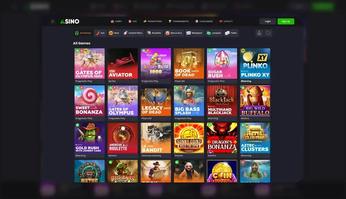 Asino Skjermbilde 1